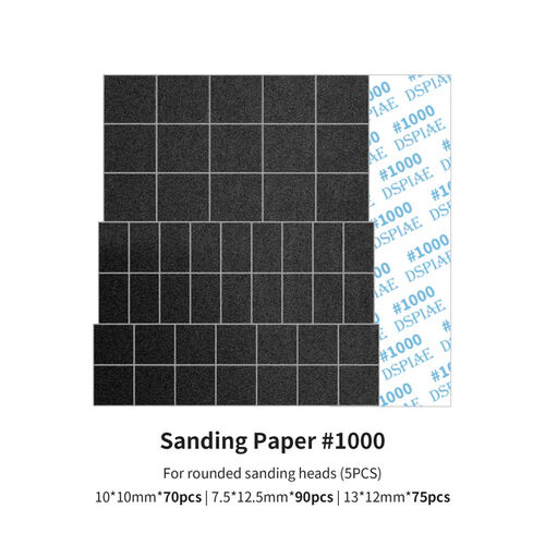 MSP-ES10  ручной инструмент  Набор наждачной бумаги #1000 (5 шт.) для ES-A для круглых головок