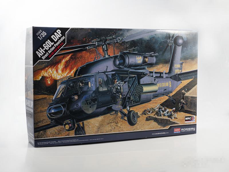 12115  авиация  AH-60L DAP Black Hawk  (1:35)