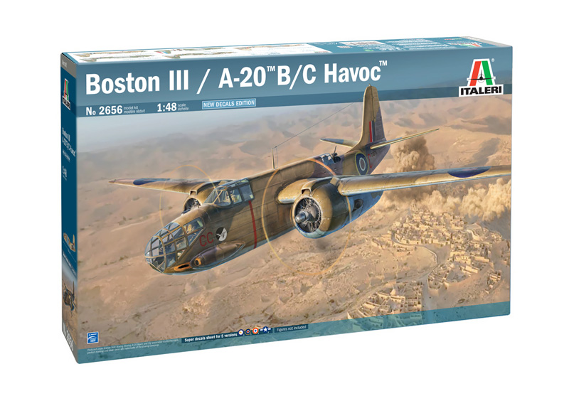 2656  авиация  BOSTON III A - 20 B /C Havoc  (1:48)