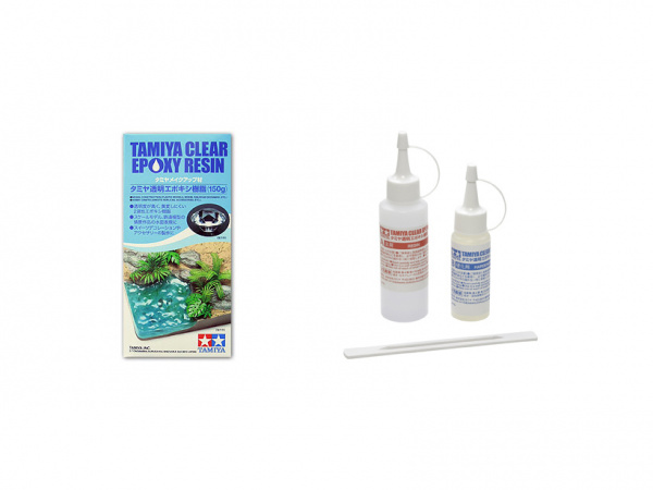 87136  нанесение эффектов  Tamiya Clear Epoxy (150g)