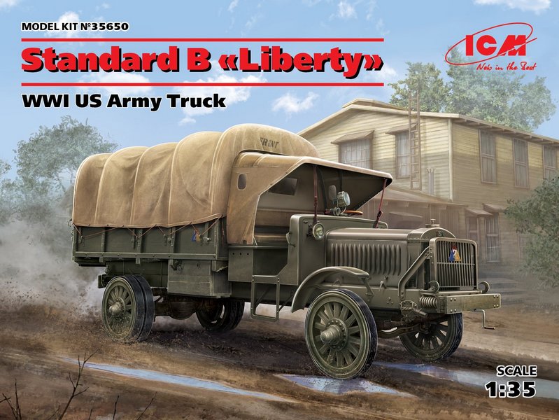 35650  техника и вооружение  Standard B "Liberty" WWI US Army truck  (1:35)