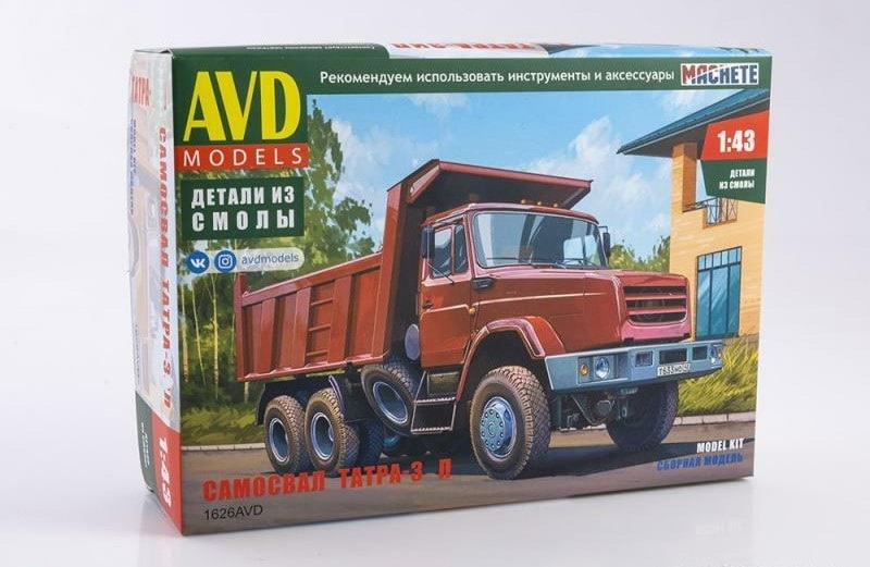 1626AVD  автомобили и мотоциклы  Самосвал TATRA-З&Л  (1:43)