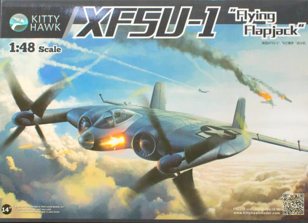 KH80135  авиация  XF5U-1 "Flying Flapjack"  (1:48)