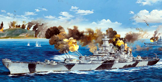 03706  флот  USS Iowa BB-61 (1:200)
