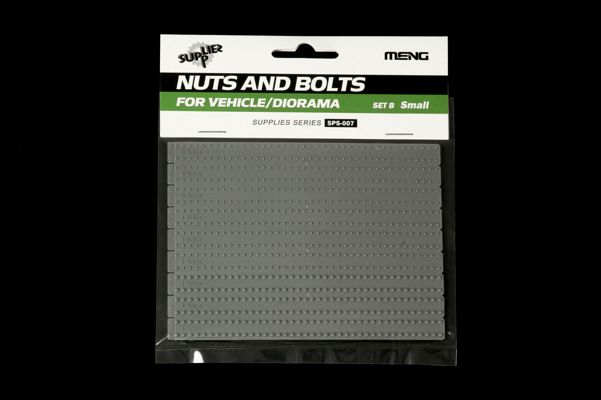 SPS-007  дополнения из пластика  Nuts and Bolts SET B (small)  (1:35)