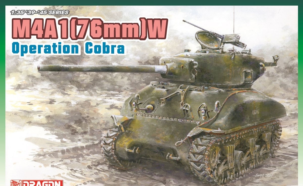 6083  техника и вооружение  M4A1(76)W “Operation Cobra”  (1:35)