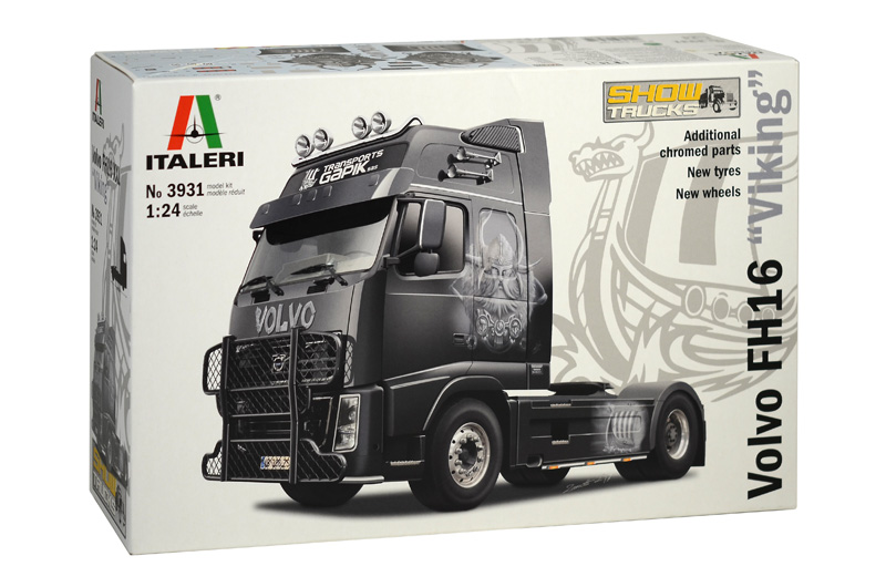 3931  автомобили и мотоциклы  VOLVO FH16 "VIKING"  (1:24)