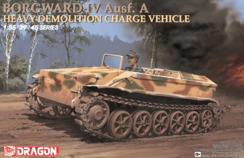 6101  техника и вооружение  Borgward IV Ausf. A Heavy Demolition Charge Vehicle  (1:35)