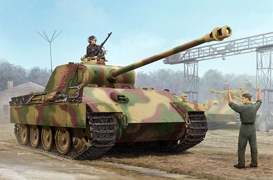 00928  техника и вооружение  German Sd.kfz.171 Panther Ausf.G Early version  (1:16)