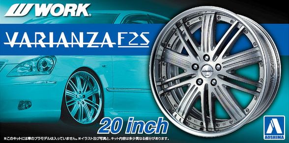 05383  дополнения из пластика  Work Varianza F2S 20inch  (1:24)