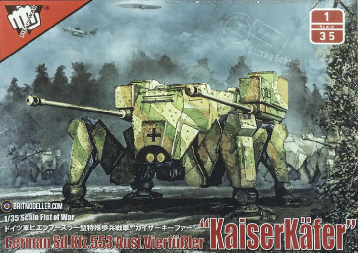 UA35004  техника и вооружение  German WWII SdKfz 553 "Kaiserkafer"  (1:35)