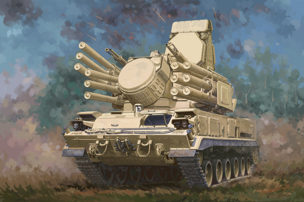 01093  техника и вооружение  ZPRK DB 96K6 P-1 (Tracked)  (1:35)