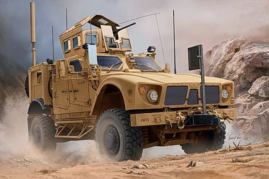 00930  техника и вооружение  US M-ATV MRAP  (1:16)