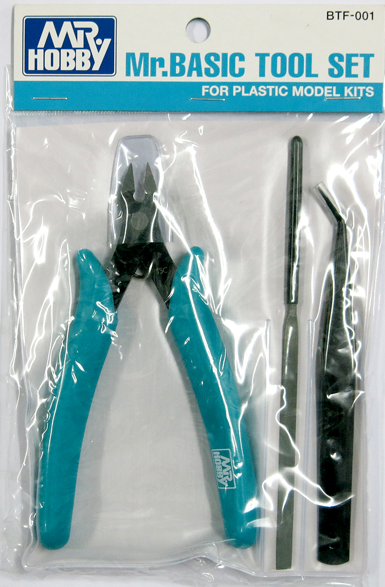BTF001  ручной инструмент  Mr. Basic Tool Set. Набор инструмента  (кусачки, надфиль, пинцет)