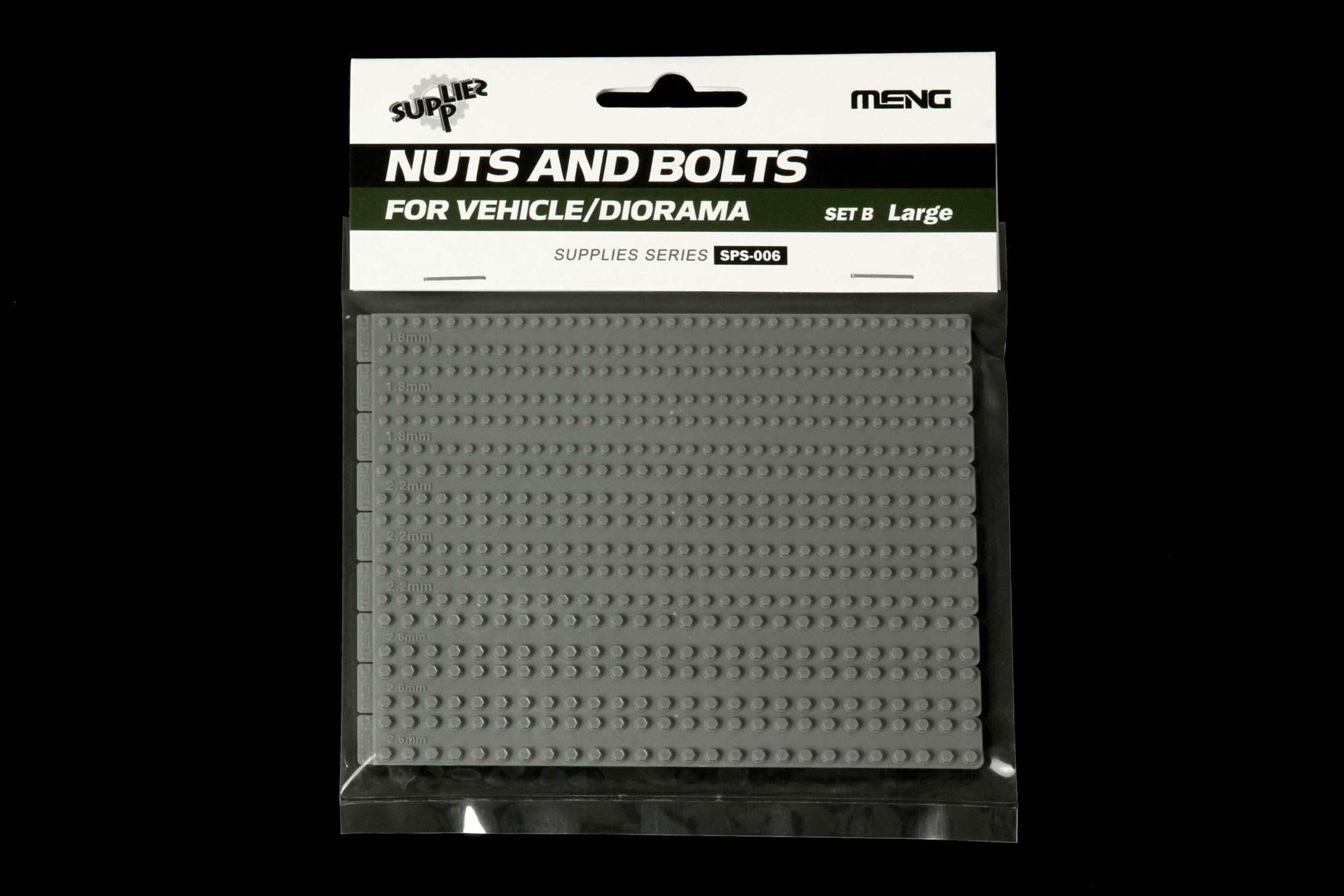 SPS-006  дополнения из пластика  Nuts and Bolts SET B (large)  (1:35)