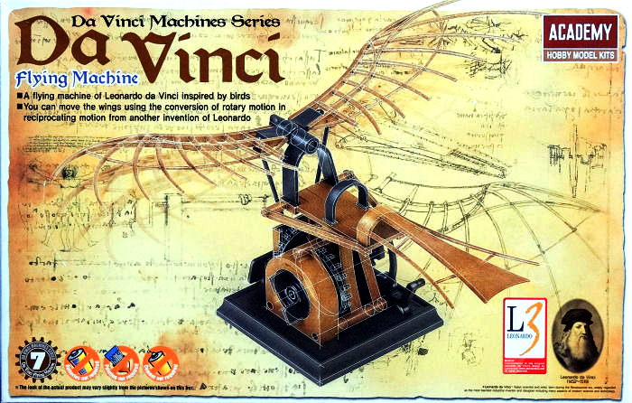 18146  техника и вооружение  DAVINCI FLYING MACHINE