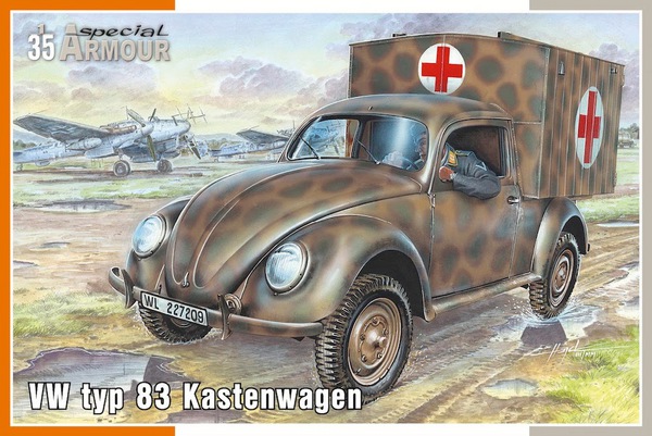 SA35005  техника и вооружение  VW typ 83 Kastenwagen  (1:35)