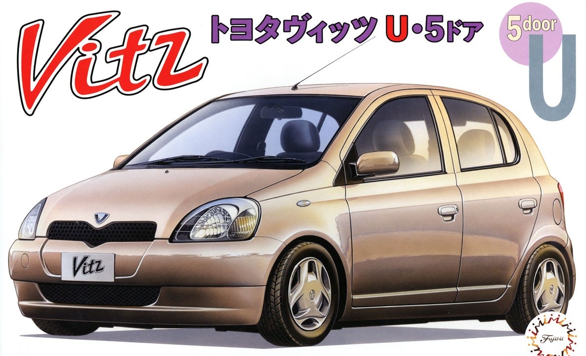 04738  автомобили и мотоциклы  Toyota Vitz U 5Door  (1:24)