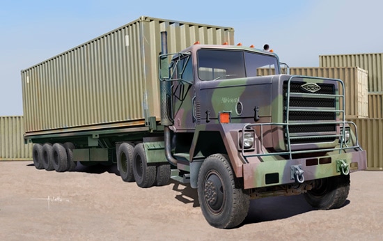 01015  техника и вооружение  M915 Truck  (1:35)