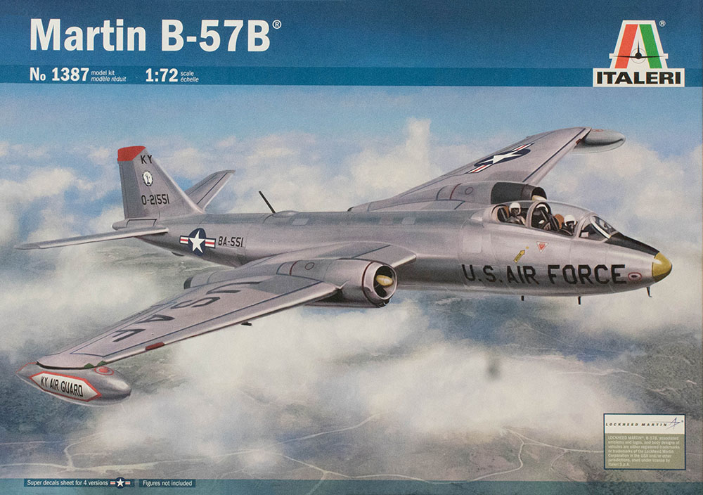1387  авиация  Martin B-57B  (1:72)