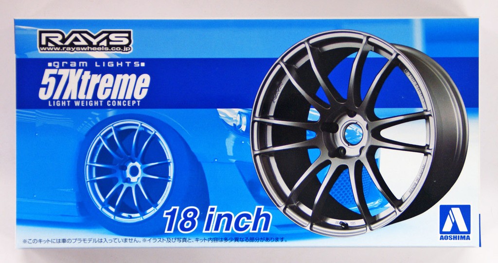 05301  дополнения из пластика  Gram Lights 57 Extreme 18inch  (1:24)