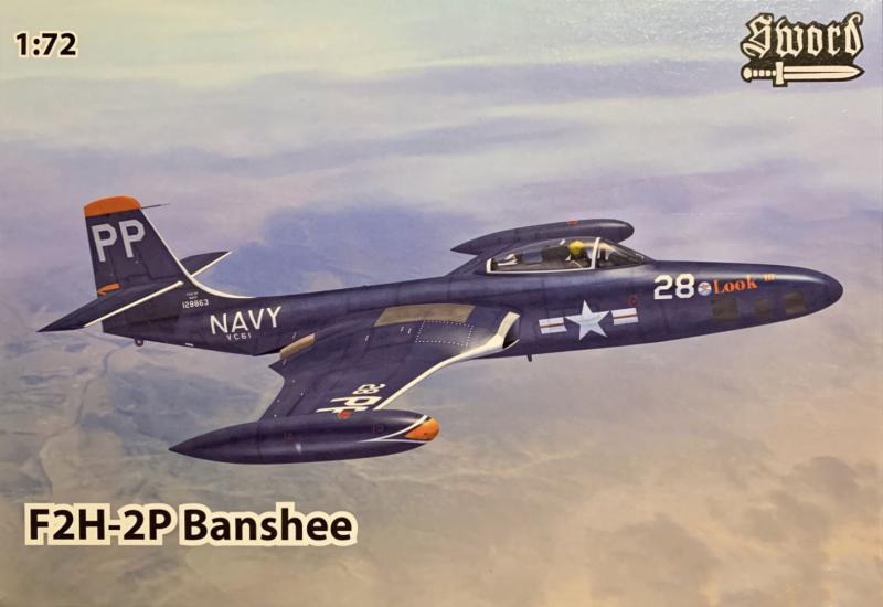 72078  авиация  F2H-2P Banshee  (1:72)