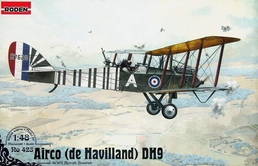 Ro423  авиация  Хэвиленд D.H.9  (1:48)