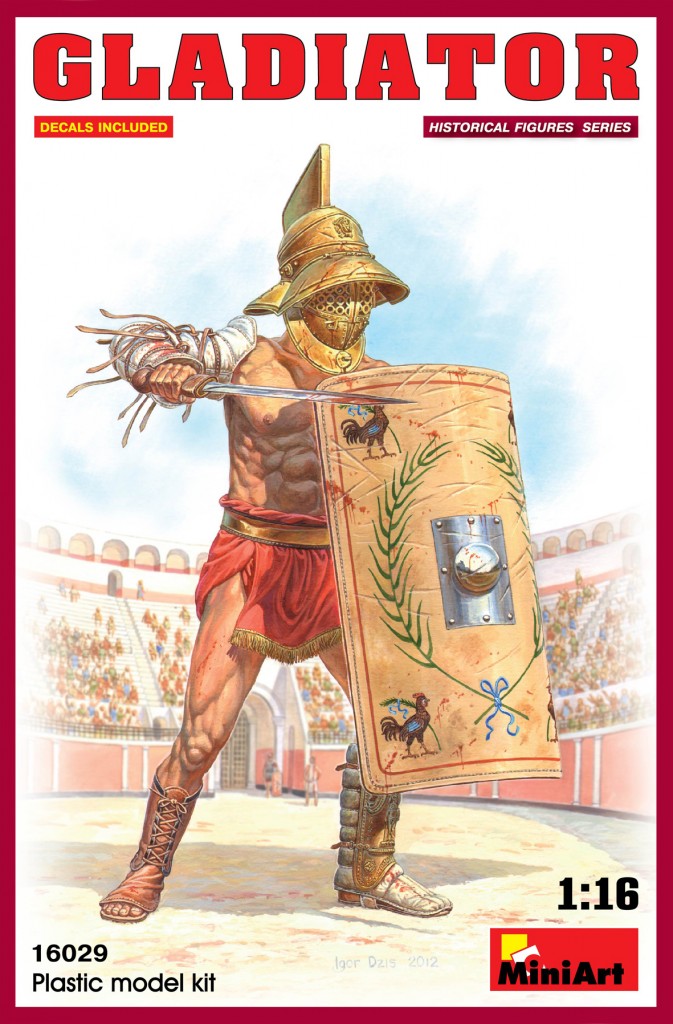 16029  фигуры  GLADIATOR  (1:16)