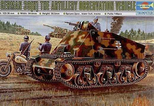 00355  техника и вооружение  German 38(H) Conductor voiture  (1:35)