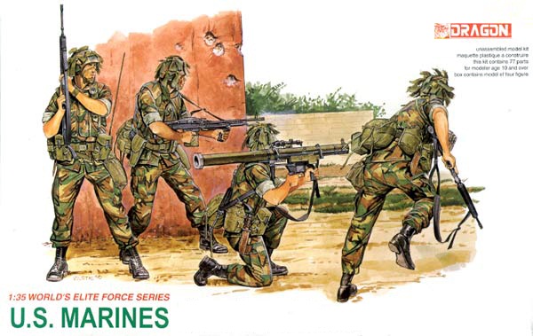 3007  фигуры  U.S.Marines  (1:35)