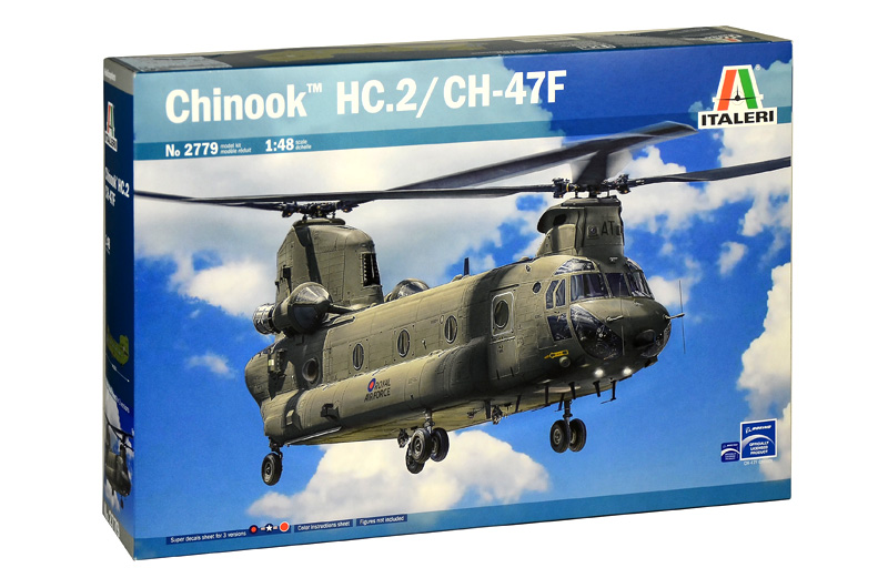 2779  авиация  Chinook HC.2/ CH-47F  (1:48)