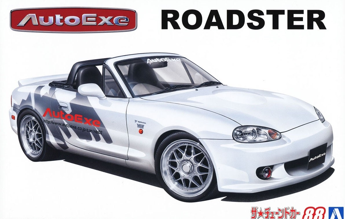 06828  автомобили и мотоциклы  Mazda MX-5 AutoExe NB8C Roadster '99  (1:24)