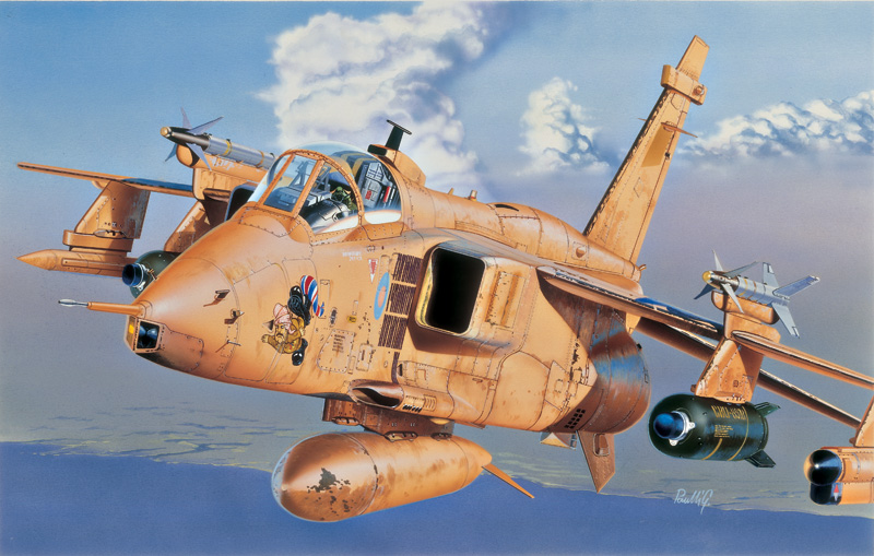 0067  авиация  JAGUAR GR.1 (1:72)
