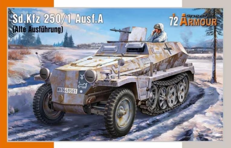 SA72019  техника и вооружение  Sd.Kfz. 250/1 Ausf.A (Alte Ausführung)  (1:72)