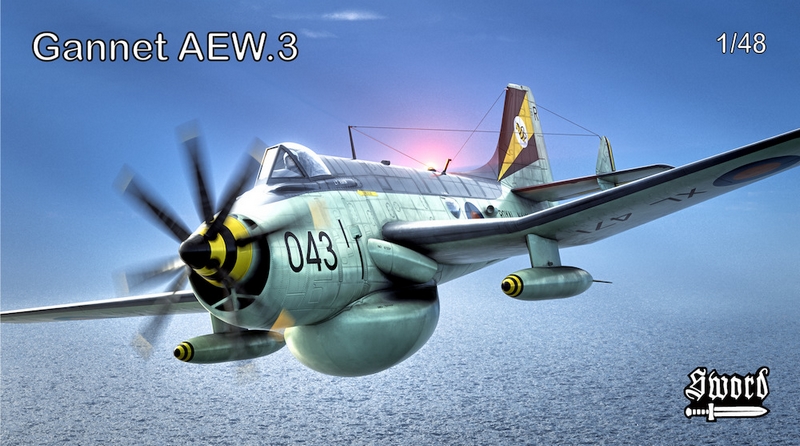 48014  авиация  Gannet AEW.3  (1:48)