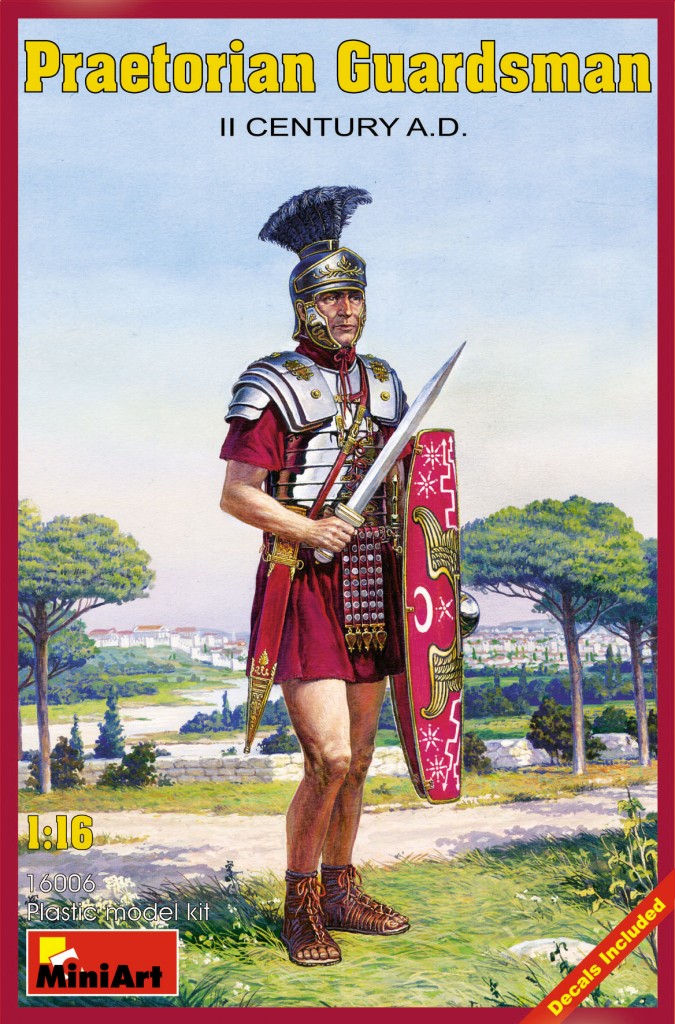 16006  фигуры  PRAETORIAN GUARDSMAN II CENTURY A.D. (1:16)