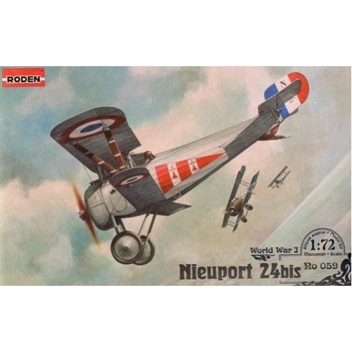 Ro059  авиация  Nieuport 24bis (1:72)