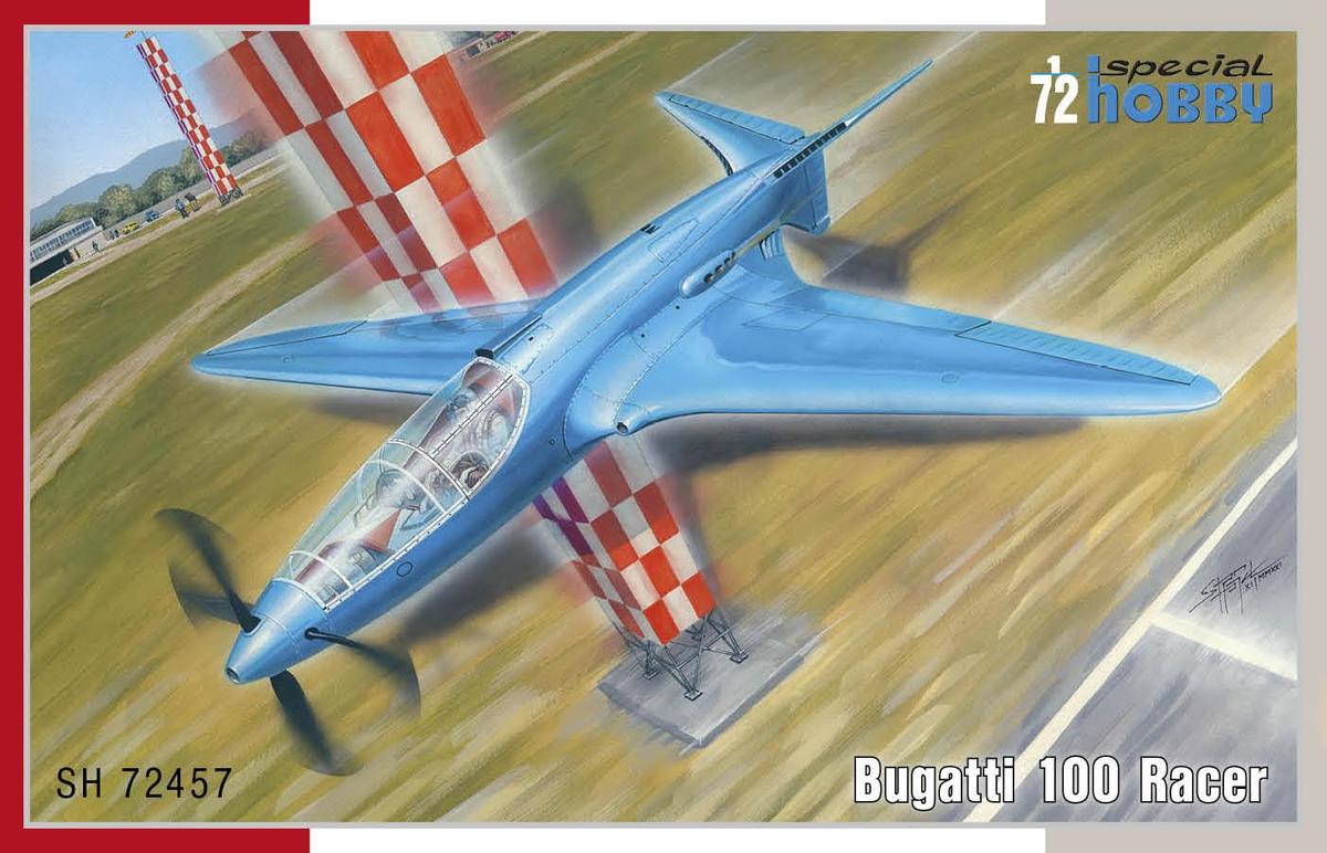 SH72457  авиация  Bugatti 100 Racer  (1:72)