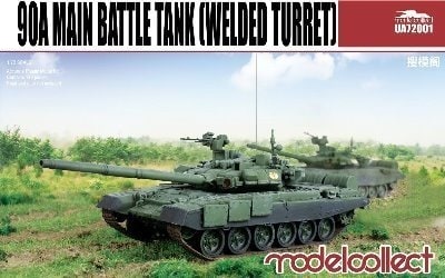 UA72001  техника и вооружение  Танк-90A Main Battle Tank (welded turret)   (1:72)