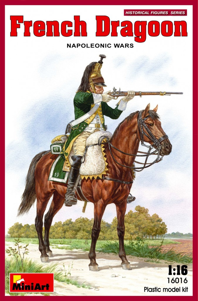 16016  фигуры  FRENCH DRAGOON NAPOLEONIC WARS  (1:16)