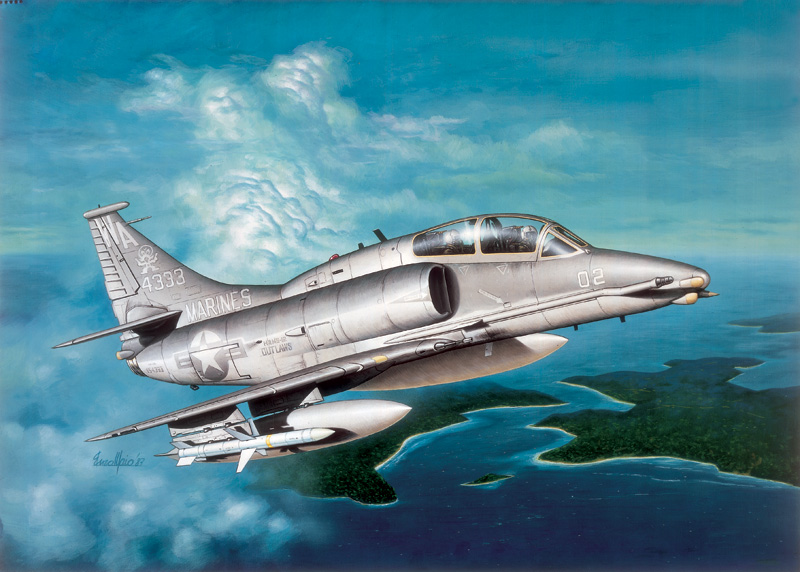 0165  авиация  OA-4M SKYHAWK II (1:72)