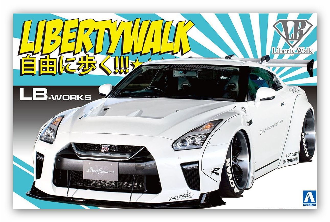 05590  автомобили и мотоциклы  LB Works R35 GT-R type 1.5  (1:24)