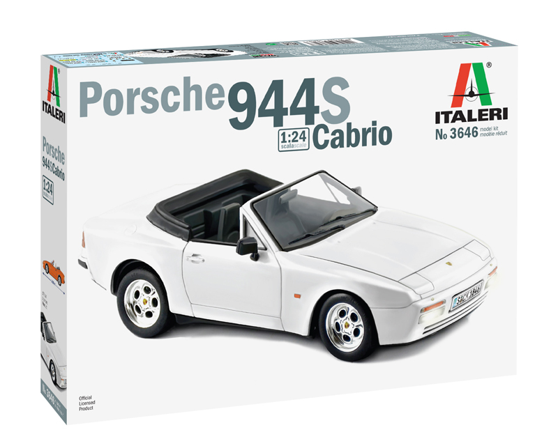 3646  автомобили и мотоциклы  PORSCHE 944 S Cabrio  (1:24)