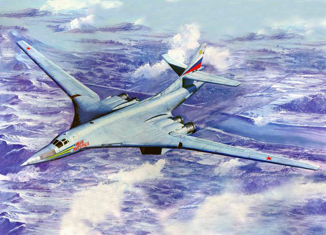 01620  авиация  КБ Т-160 Blackjack Bomber  (1:72)