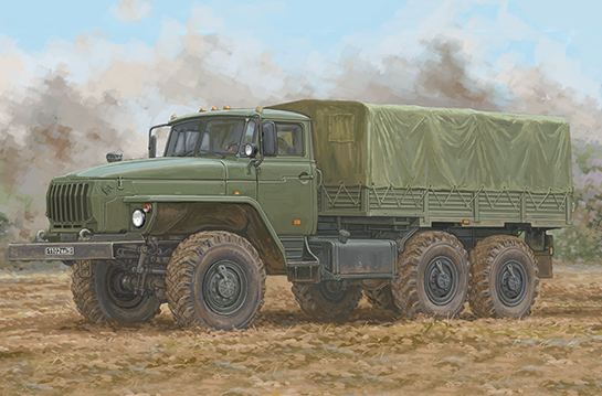 01072  техника и вооружение  Russian Ur@l 4320  (1:35)