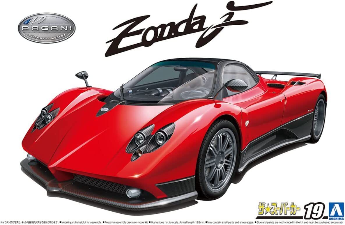 05603  автомобили и мотоциклы  '05 Pagani Zonda F  (1:24)