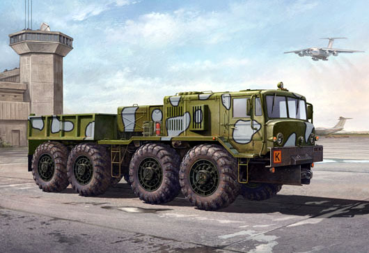 01005  техника и вооружение  KZKT-537L Tractor  (1:35)