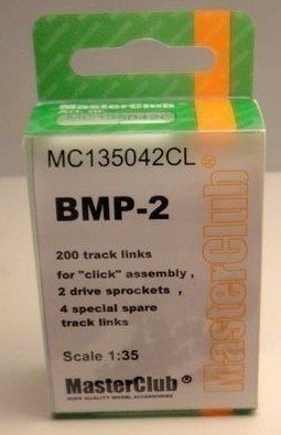 MC135042CL  траки наборные  Траки и ведущие звездочки на БМП-2  (Смола)  (1:35)