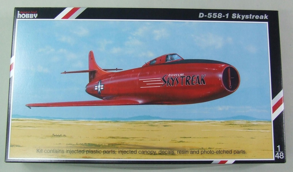 SH48080  авиация  Douglas D-558-1 Skystreak  (1:48)