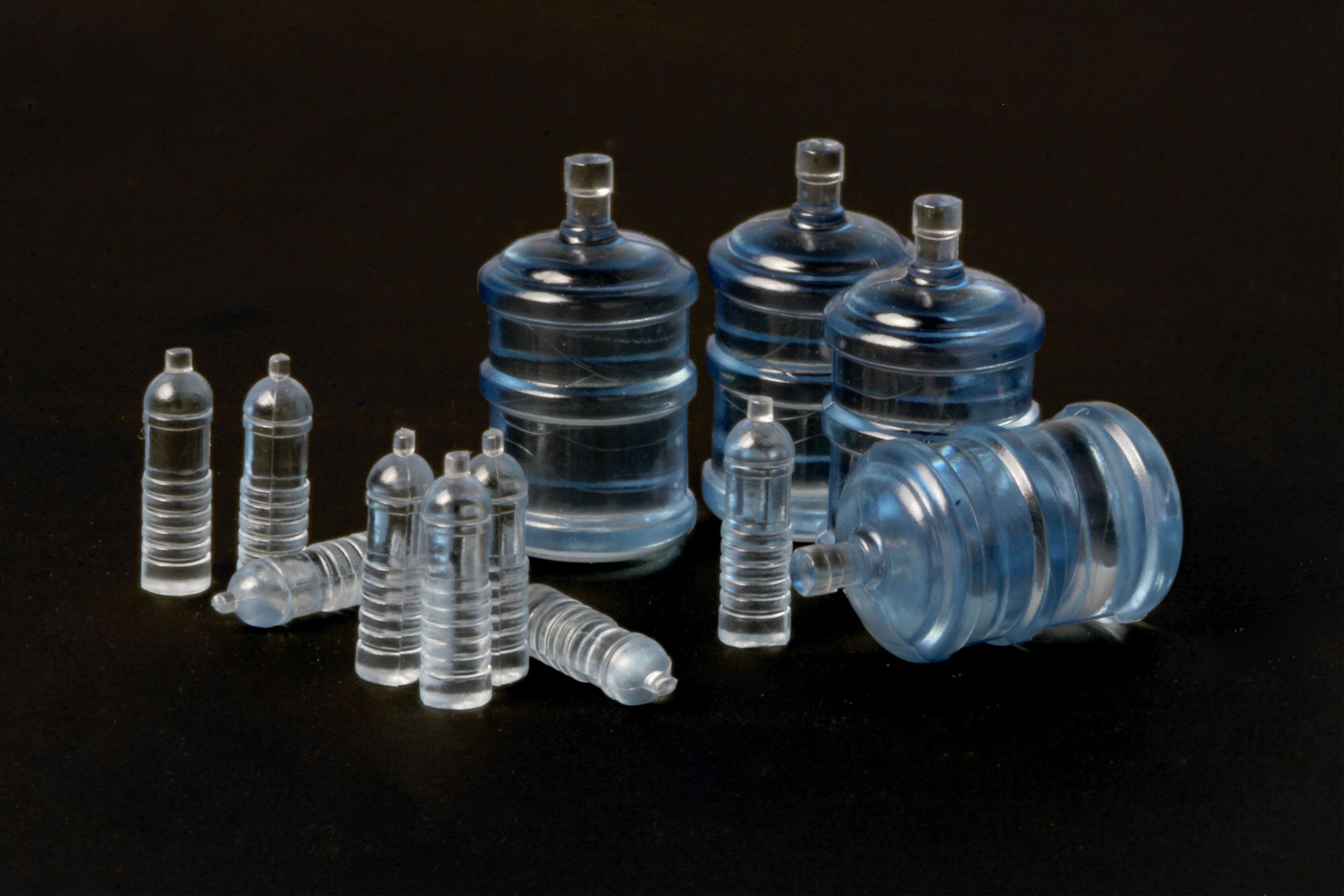 SPS-010  дополнения из пластика   Water Bottles for Vehicle/Diorama  (1:35)